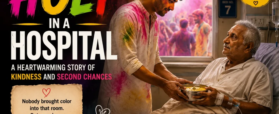 Holi in a Hospital – A Heartwarming Story of Kindness and Second Chances