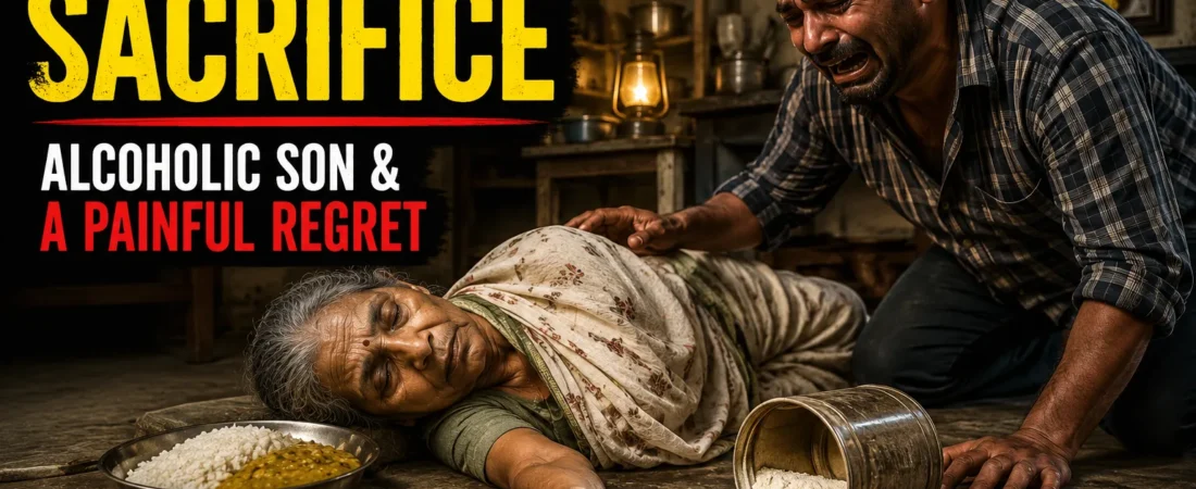 A Mother’s Sacrifice: An Alcoholic Son and a Painful Regret