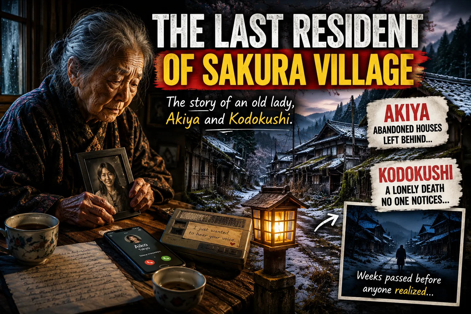 The Lantern That Never Went Out: A Story of Akiya and Kodokushi